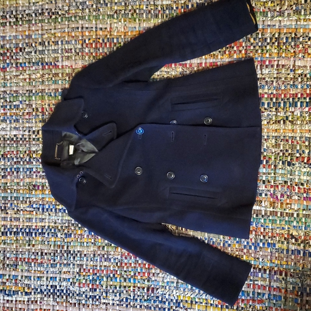 Navy blue JCrew peacoat size Petite XS